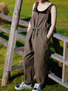 Eva Dungarees, cotton denim, style overall, Non-Stretchable, Plain overall, washed pattern, Adjustable Straps, High Waist, Trousers, Double side Pockets