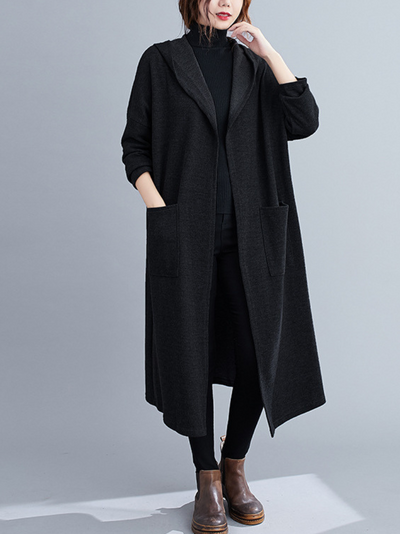 women's Long-Sleeved Coat