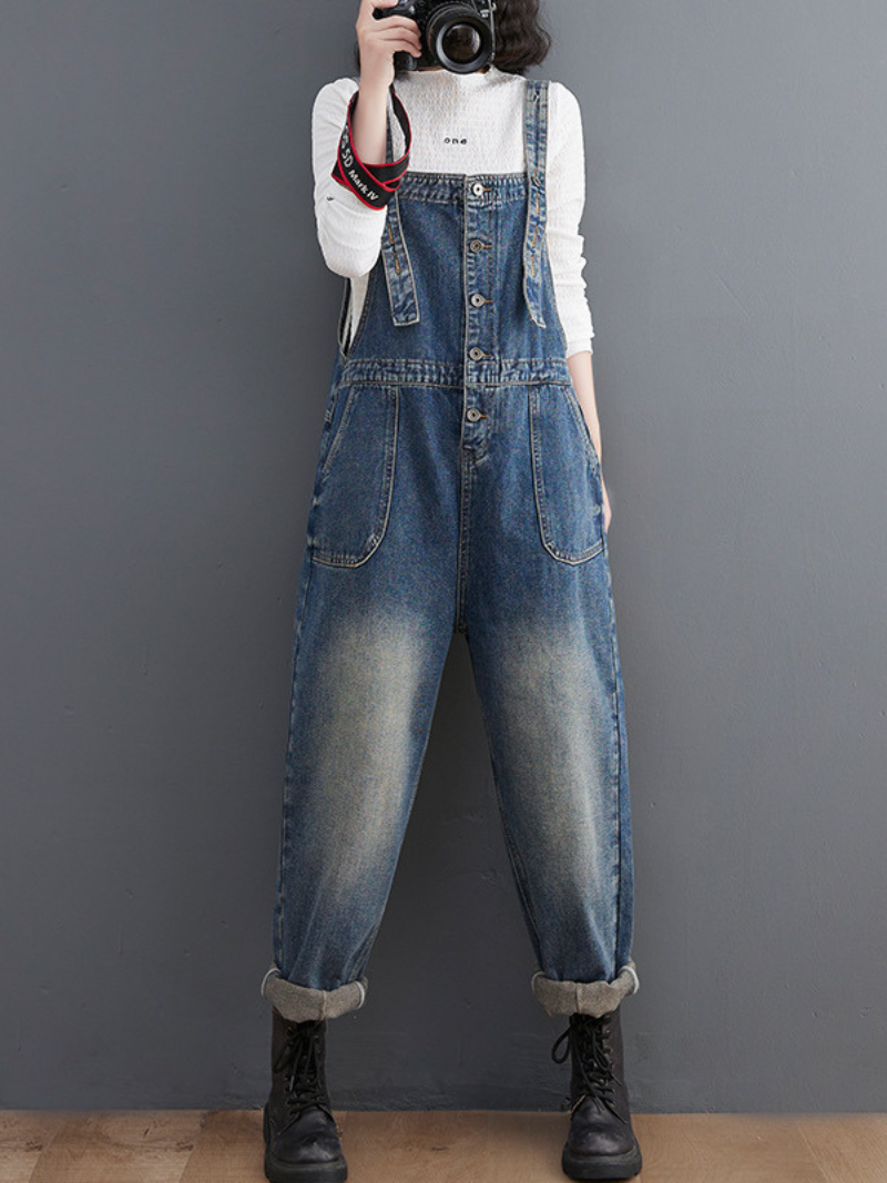 Ladies Loose Overalls