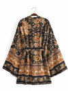 Evatrends cotton gown robe printed kimonos