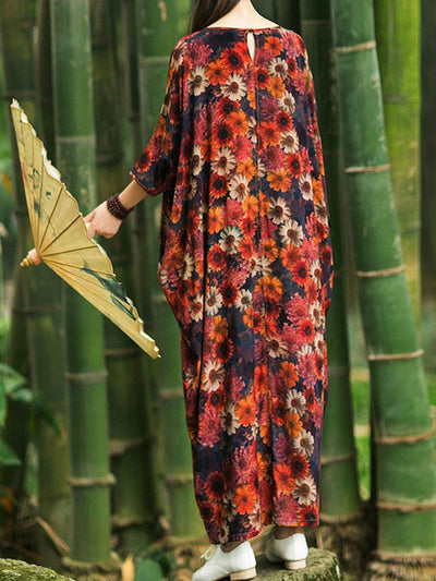 Beautiful Botanic Kaftan Dress