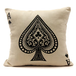 Retro Leaf Linen Cotton Cushion Pillow Cover Home Deco