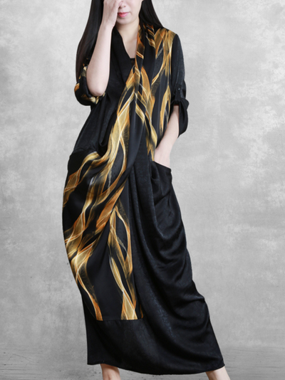 women's pocket maxi dress